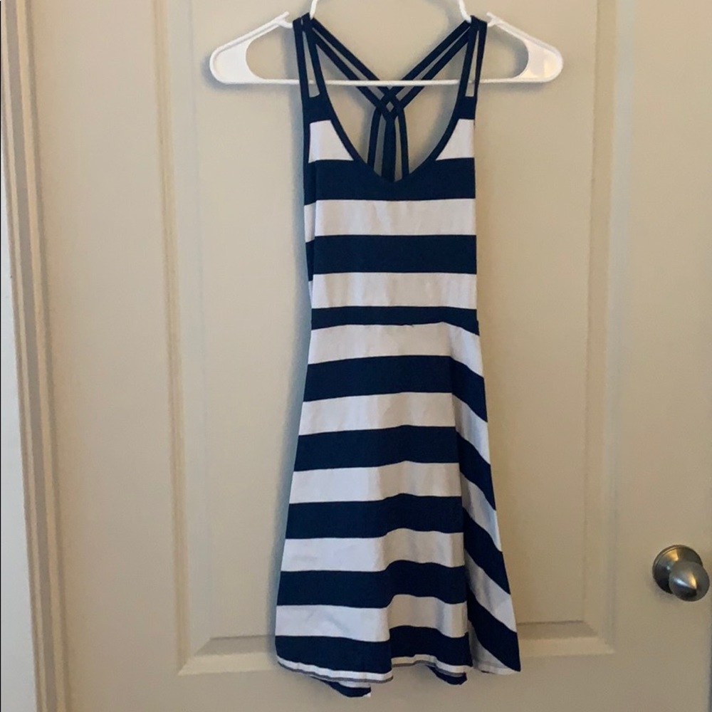 Striped Skater Dress